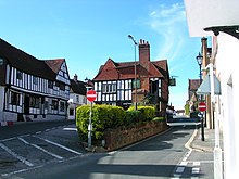 The historic market town of Midhurst, now to be included in the national park. Midhurst from the South.JPG