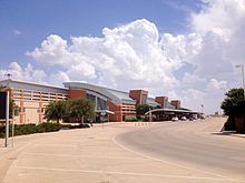 Terminal in August 2013 Midland International Airport Terminal-Aug 2013.jpeg