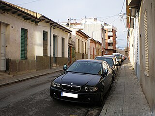 Català: Mollet del Vallès: Carrer Comte d'Urgell. Español: Mollet del Vallès: Carrer Comte d'Urgell.