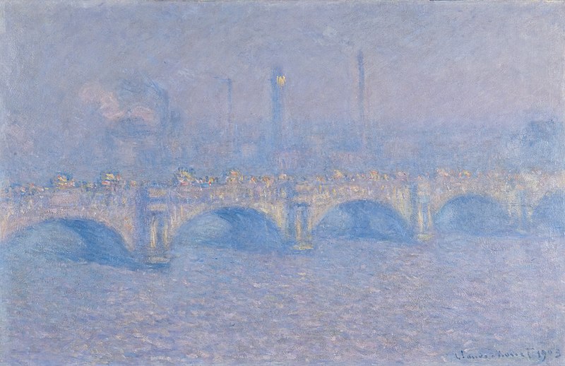 File:Monet - Waterloo Bridge, Veiled Sun, 1903.jpg