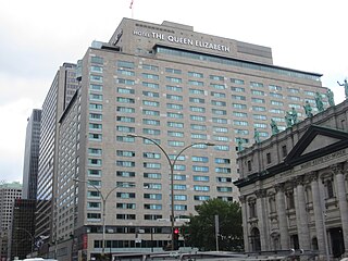 <span class="mw-page-title-main">Queen Elizabeth Hotel</span> Building in Montreal, Quebec, Canada