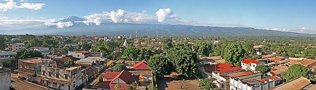 Moshi Town Panorama.