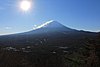 足和田山の紅葉台から望む富士山（2014年12月13日撮影）