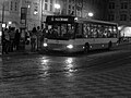 Čeština: Muzejní linka číslo 5 pražské muzejní noci 2010 na Malostranském náměstí. English: Bus line no. 5 at Malostranské square, Prague, Czech Republic during the Night of Museums 2010.