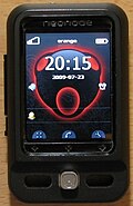 Courts cited mobile phones by Neonode as prior art for Apple's iOS lock screen. Neonode-n2.jpg