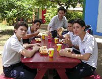 Boys at the American Nicaraguan School in Managua Nicaragua boys.jpg