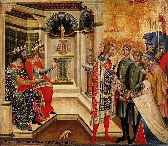 A 1367 tempera on wood by Niccolò Semitecolo