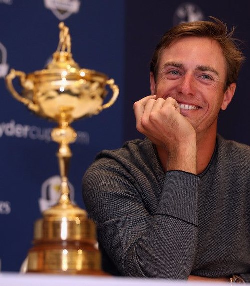 Colsaerts with the Ryder Cup