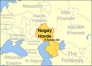 Nogai Horde 1440s–1634 confederation in the Pontic–Caspian steppe