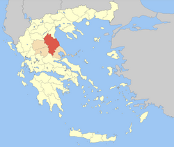 Larissa within Greece