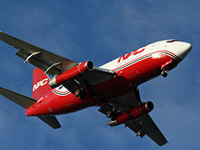 Northern Air Cargo Boeing 737 landing at Anchorage Airport Northern Air Cargo 737 landing at Anchorage Airport.jpg