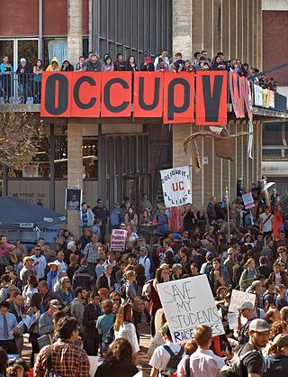 <span class="mw-page-title-main">Occupy Cal</span> Protest group against economic inequality