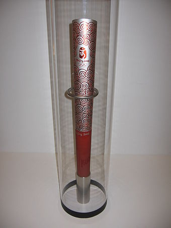 The 2008 Beijing Summer Olympics Torch was designed by Lenovo