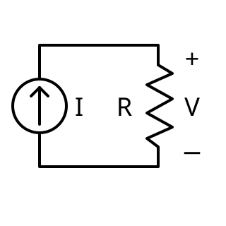 Current source electronic circuit that delivers or absorbs an electric current which is independent of the voltage across it; dual of a voltage source