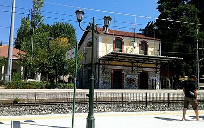 How to get to Σιδηροδρομικός Σταθμός Αγίου Στεφάνου with public transit - About the place