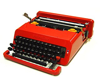 <span class="mw-page-title-main">Olivetti Valentine</span> Italian typewriter introduced in 1969