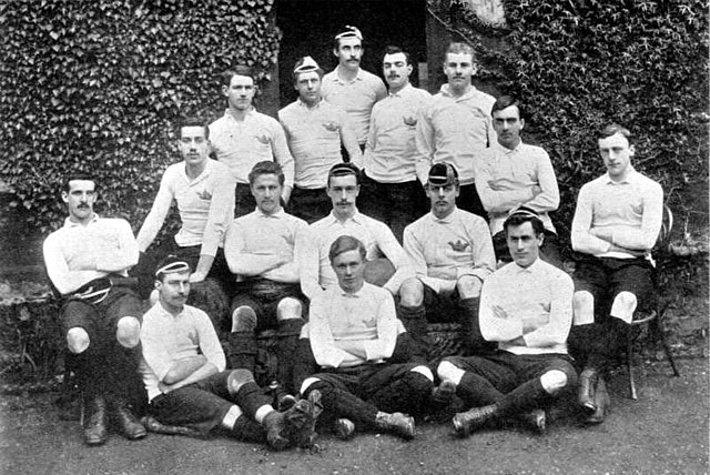 The 1889 Oxford University Rugby Union Varsity Match team