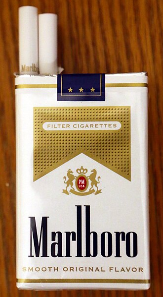 File:Pack of Marlboro Gold Soft Pack.jpg