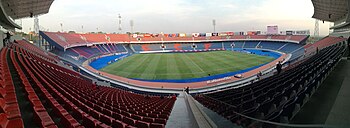 The Estadio General Pablo Rojas in Asuncion, Paraguay, hosted the final. Panoramica La Nueva Olla.jpg