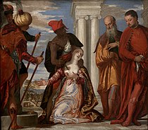 Paolo Veronese Martirado de Sankta Justina, 103 x 113 cm.