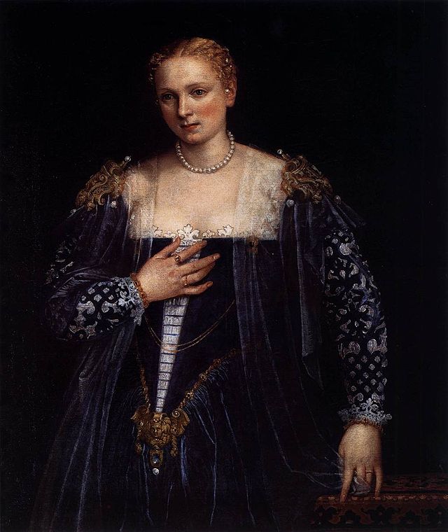 Veronese, Portrait of a Venetian Woman (La Bella Nani), ca. 1560