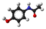 Mô hình cấu trúc paracetamol