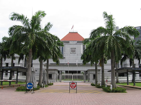 Parliament House, Singapore, in December 2005