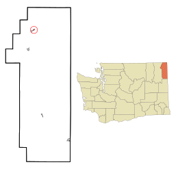 Metaline Falls – Mappa