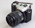 Pentax K-01 with kit zoom lens [D]