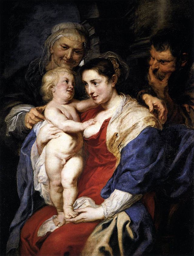 File:Peter Paul Rubens - The Holy Family with St Anne - WGA20253