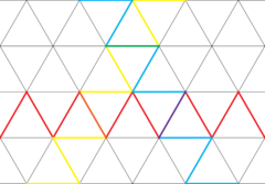 三角形半無限邊形鑲嵌