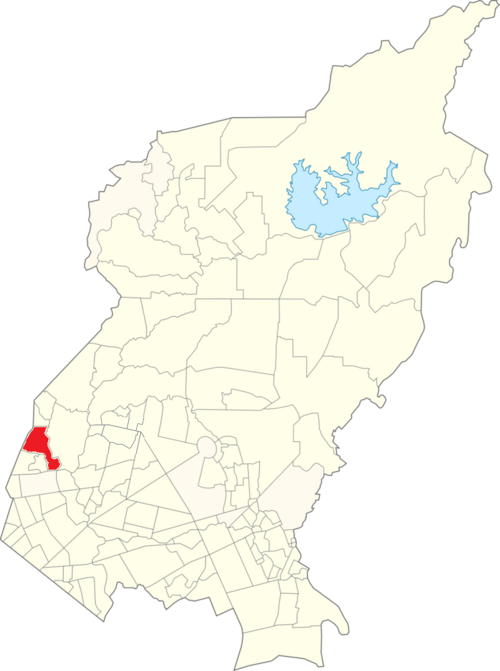 Map of Quezon City showing Balingasa