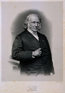 Popis obrázku Pierre Salomon Segalas.  Litografie JBA Lafosse, 1868 Wellcome V0005357.jpg.