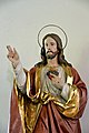 English: Statue of Sacred Heart of Jesus Christ Deutsch: Statue Herz Jesu