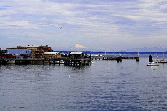 Port Townsend Bay as seen from a ferry