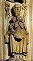 Abraham im Portal des Jüngsten Gerichts, ca. 1220, Notre-Dame de Paris.