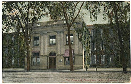 Osman & Cheesman Factory (1907 postcard)