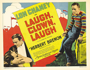 Bildebeskrivelse Plakat - Laugh, Clown, Laugh 12.jpg.