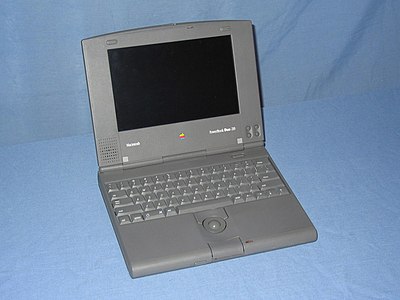 PowerBook Duo line (Duo 210 shown, launched October 19, 1992