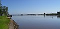 Raymond Terrace foreshore on the Hunter River downstream view