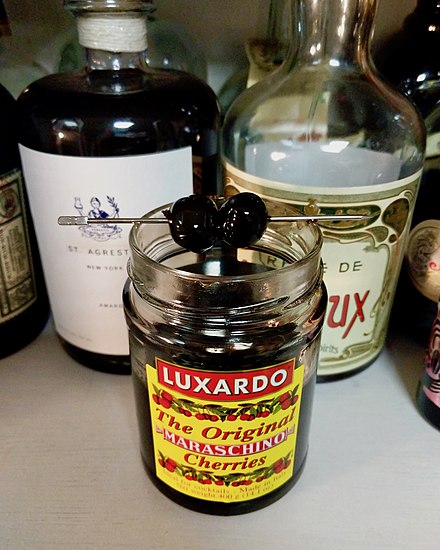 Luxardo-brand maraschino cherries