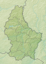 Oberkorn / Uewerkuer - Carte