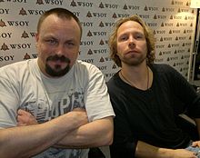 Riku Rantala (left) and Tuomas Milonoff in 2011 Riku rantala tuomas milonoff 2011.jpg