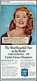 Lustre Crème Shampoo ad, 1952