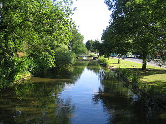 The River Gade in Hemel Hempstead