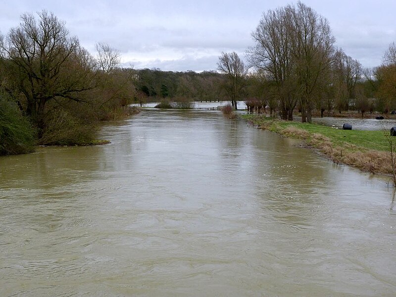 File:River Nene in flood - geograph.org.uk - 3391702.jpg