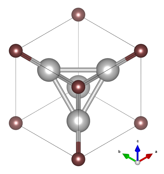 File:Roaldite crystal structure (Bayliss 1990) centered on the three space diagonals.png