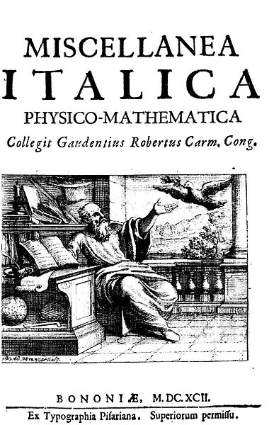 File:Roberti - Miscellanea italica physico-mathematica, 1692 - 1288259.jpg