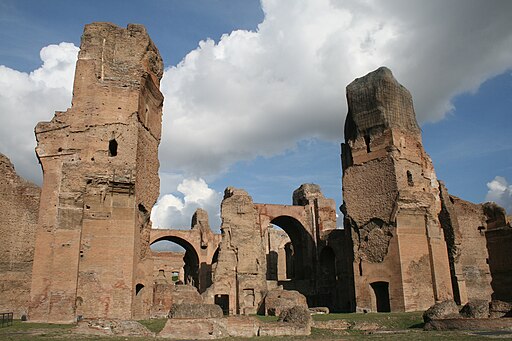 Rom Caracalla-Thermen von Suden