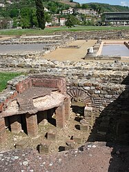 An archaeological site in Saint-Romain-en-Gal